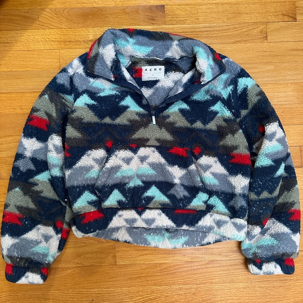 aero sherpa quarterzip
